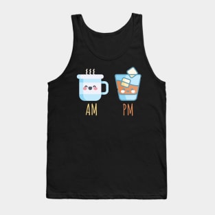 AM PM Whiskey. Tank Top